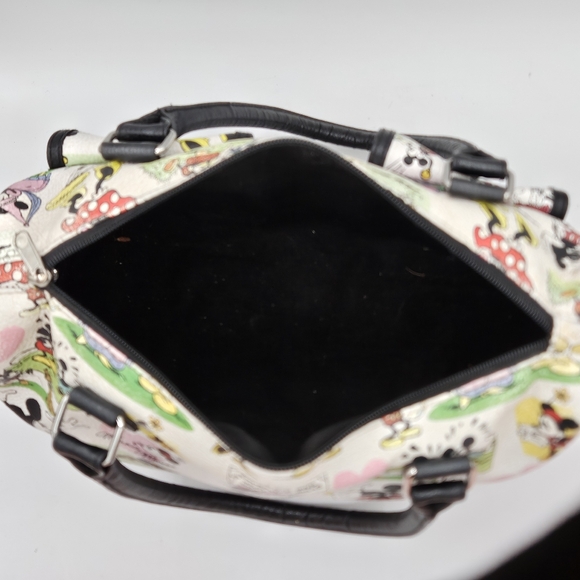 Disneyland Resorts Mickey & Minnie comic limited edition satchel handbag - Picture 7 of 15